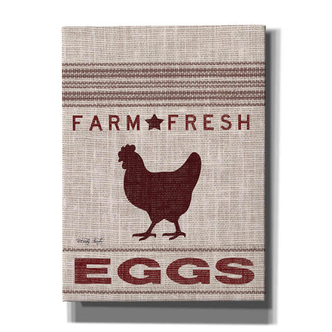 Image of 'Grain Sack Eggs' by Cindy Jacobs, Canvas Wall Art