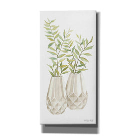 'Geometric Vase I' by Cindy Jacobs, Canvas Wall Art