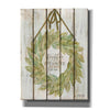 'Together Wreath on Wood Panels' by Cindy Jacobs, Canvas Wall Art