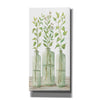 'Simple Leaves in Jar II' by Cindy Jacobs, Canvas Wall Art