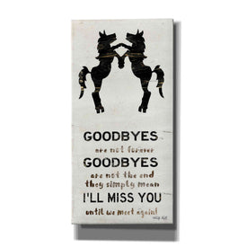'I'll Miss You' by Cindy Jacobs, Canvas Wall Art