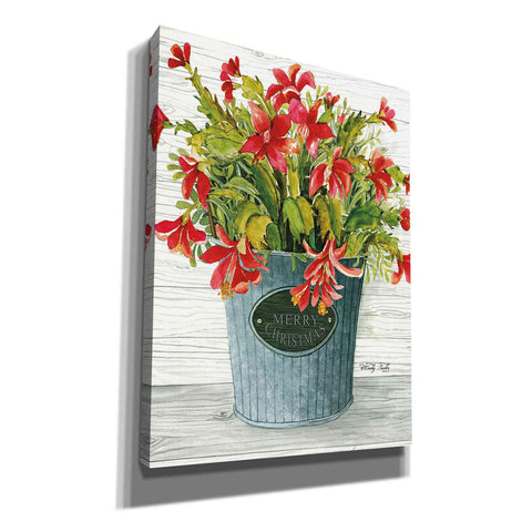 Image of 'Merry Christmas Pot' by Cindy Jacobs, Canvas Wall Art