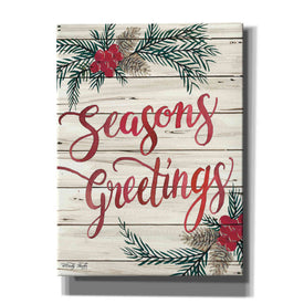 'Seasons Greetings' by Cindy Jacobs, Canvas Wall Art