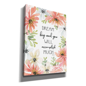 'Floral Dream Big' by Cindy Jacobs, Canvas Wall Art
