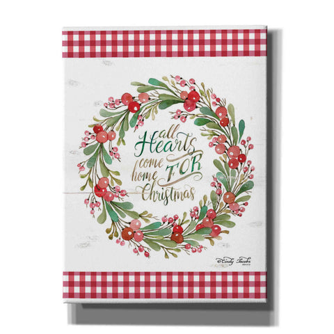 Image of 'All Hearts Come Home For Christmas II' by Cindy Jacobs, Canvas Wall Art