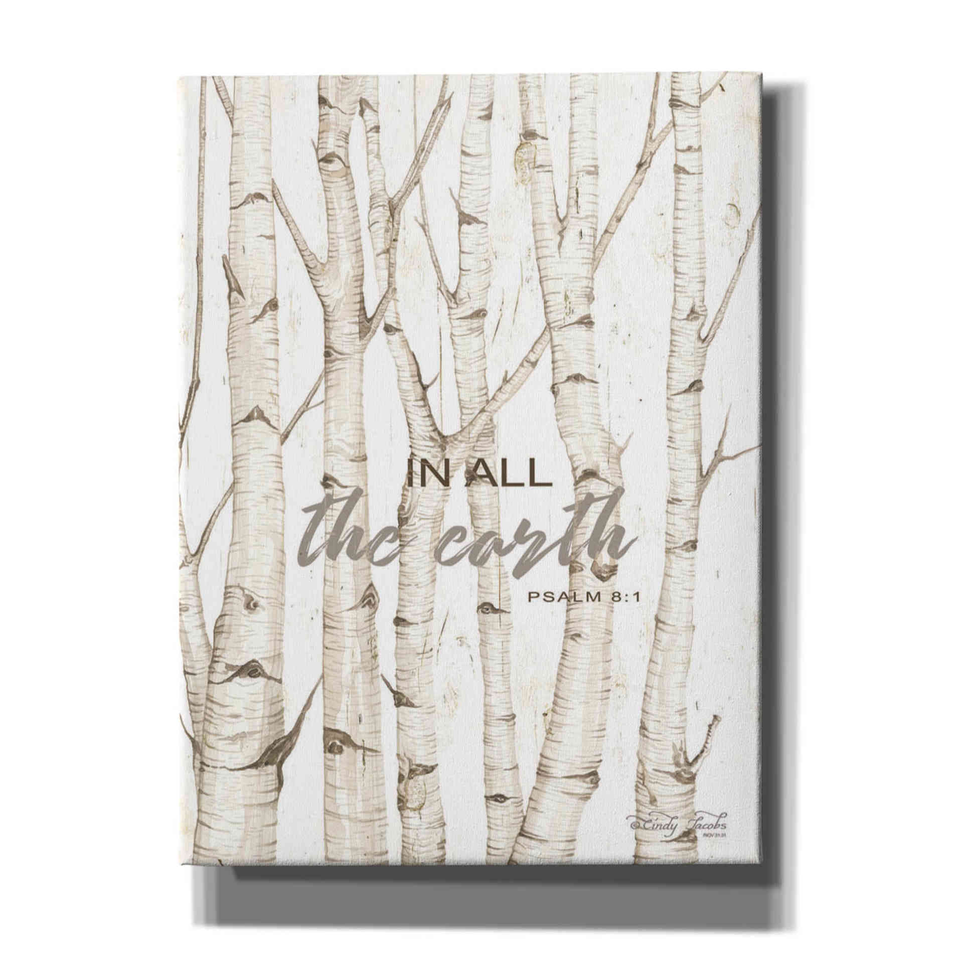 'In All the Earth' by Cindy Jacobs, Canvas Wall Art