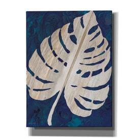 'Monstera Navy' by Cindy Jacobs, Canvas Wall Art