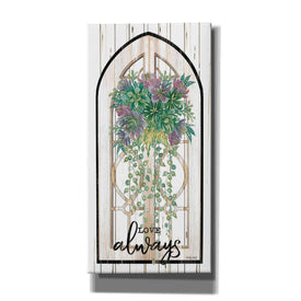 'Love Always' by Cindy Jacobs, Canvas Wall Art