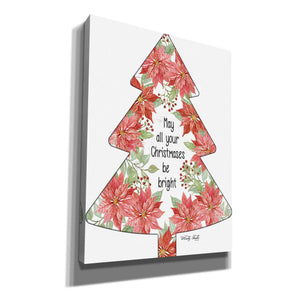'Christmases Be Bright Tree' by Cindy Jacobs, Canvas Wall Art