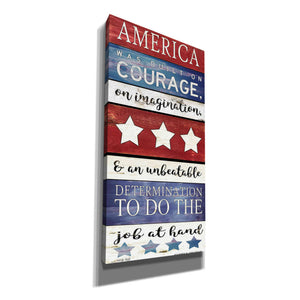 'America Panel' by Cindy Jacobs, Canvas Wall Art