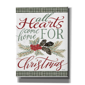 'Pinecone All Hearts' by Cindy Jacobs, Canvas Wall Art