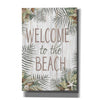 'Welcome to the Beach' by Cindy Jacobs, Canvas Wall Art