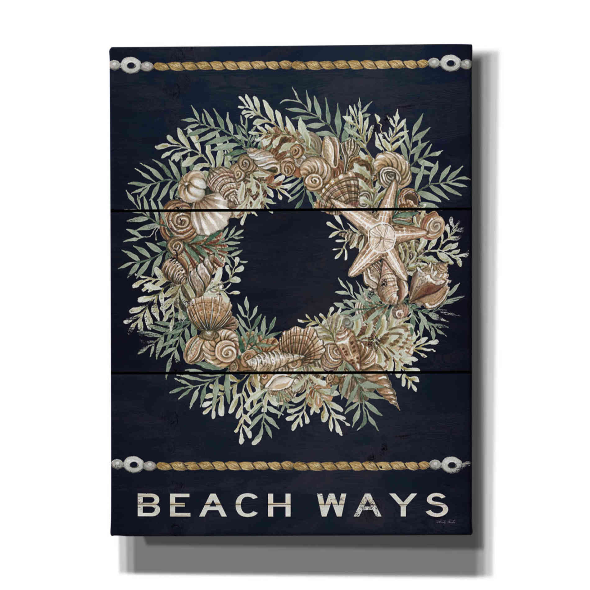 'Beach Ways' by Cindy Jacobs, Canvas Wall Art