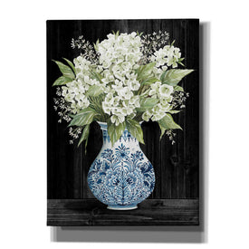 'Hydrangea Elegance' by Cindy Jacobs, Canvas Wall Art