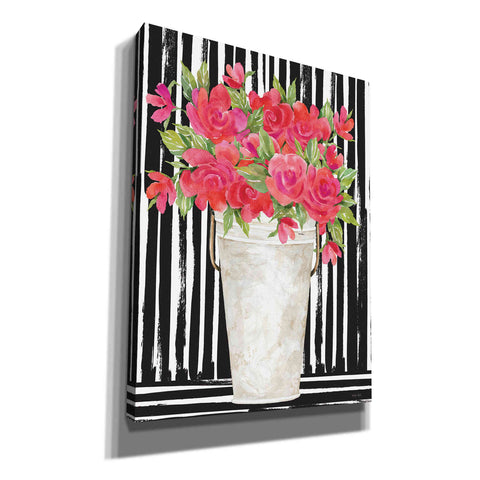 Image of 'Fuchsias I' by Cindy Jacobs, Canvas Wall Art