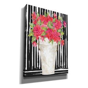 'Fuchsias II' by Cindy Jacobs, Canvas Wall Art