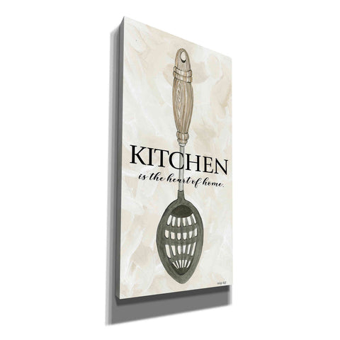 Image of 'Kitchen is the Heart of the Home' by Cindy Jacobs, Canvas Wall Art