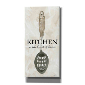 'Kitchen is the Heart of the Home' by Cindy Jacobs, Canvas Wall Art