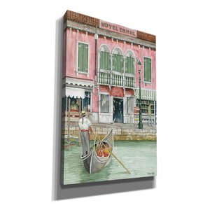 'Hotel Canal' by Cindy Jacobs, Canvas Wall Art