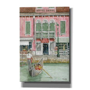 'Hotel Canal' by Cindy Jacobs, Canvas Wall Art