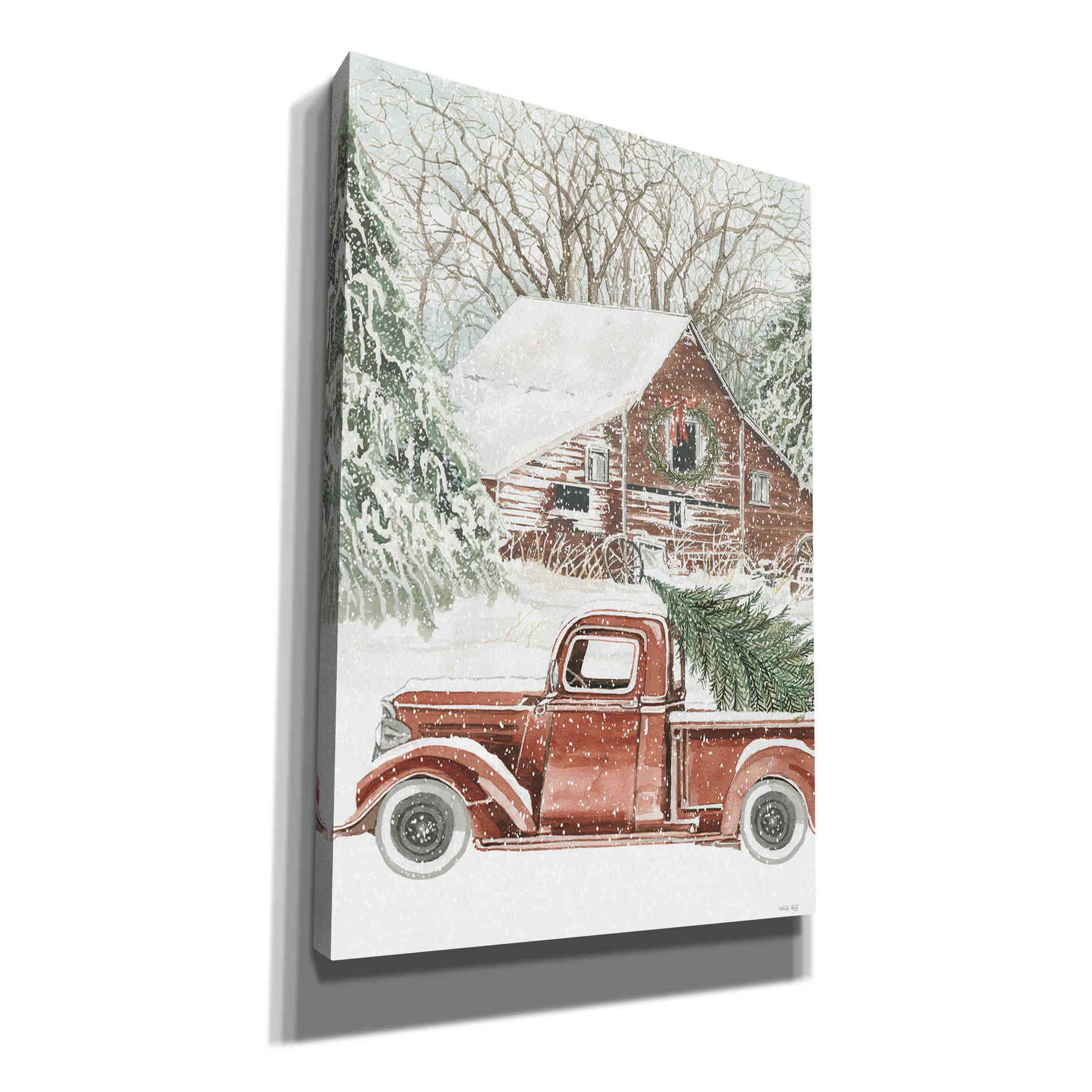 'Down Home Christmas' by Cindy Jacobs, Canvas Wall Art