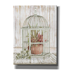 'Caged Beauty II' by Cindy Jacobs, Canvas Wall Art