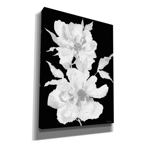 Image of 'Black & White Flowers I' by Cindy Jacobs, Canvas Wall Art