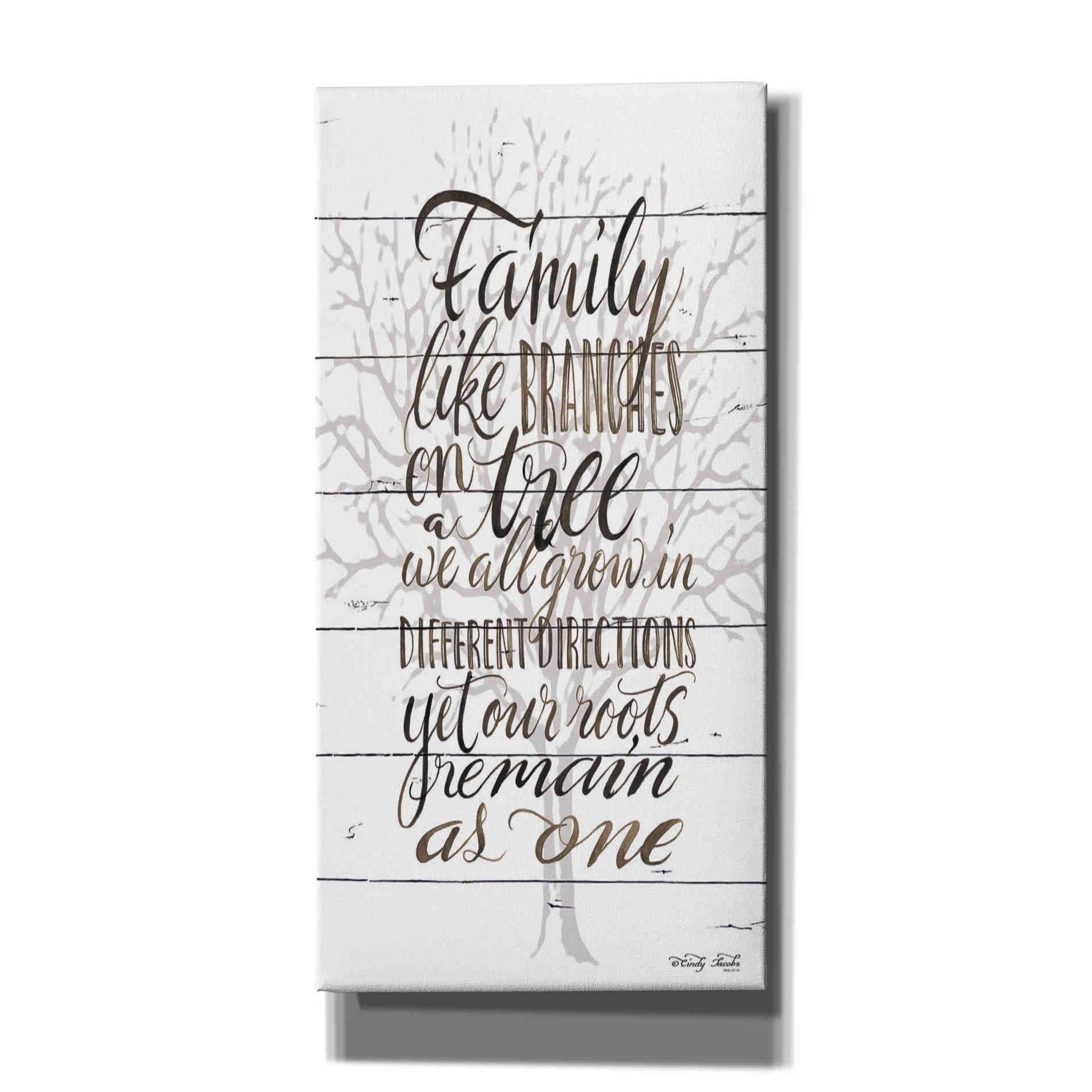 'Family' by Cindy Jacobs, Canvas Wall Art