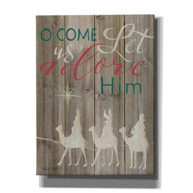 'O Come Let Us Adore Him' by Cindy Jacobs, Canvas Wall Art