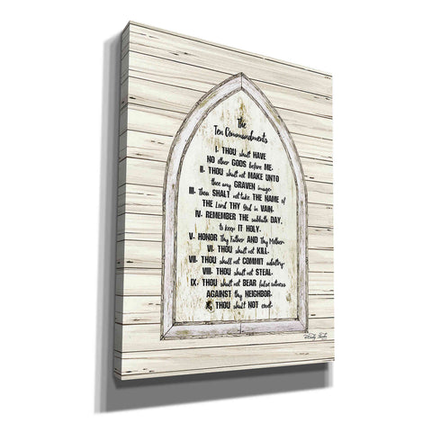 Image of 'Ten Commandments' by Cindy Jacobs, Canvas Wall Art