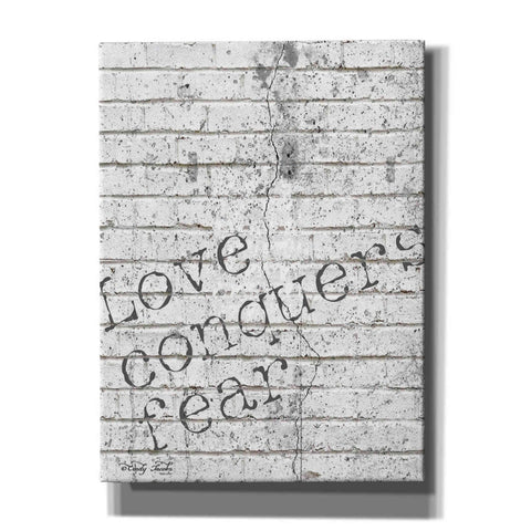 Image of 'Love Conquers Fear' by Cindy Jacobs, Canvas Wall Art