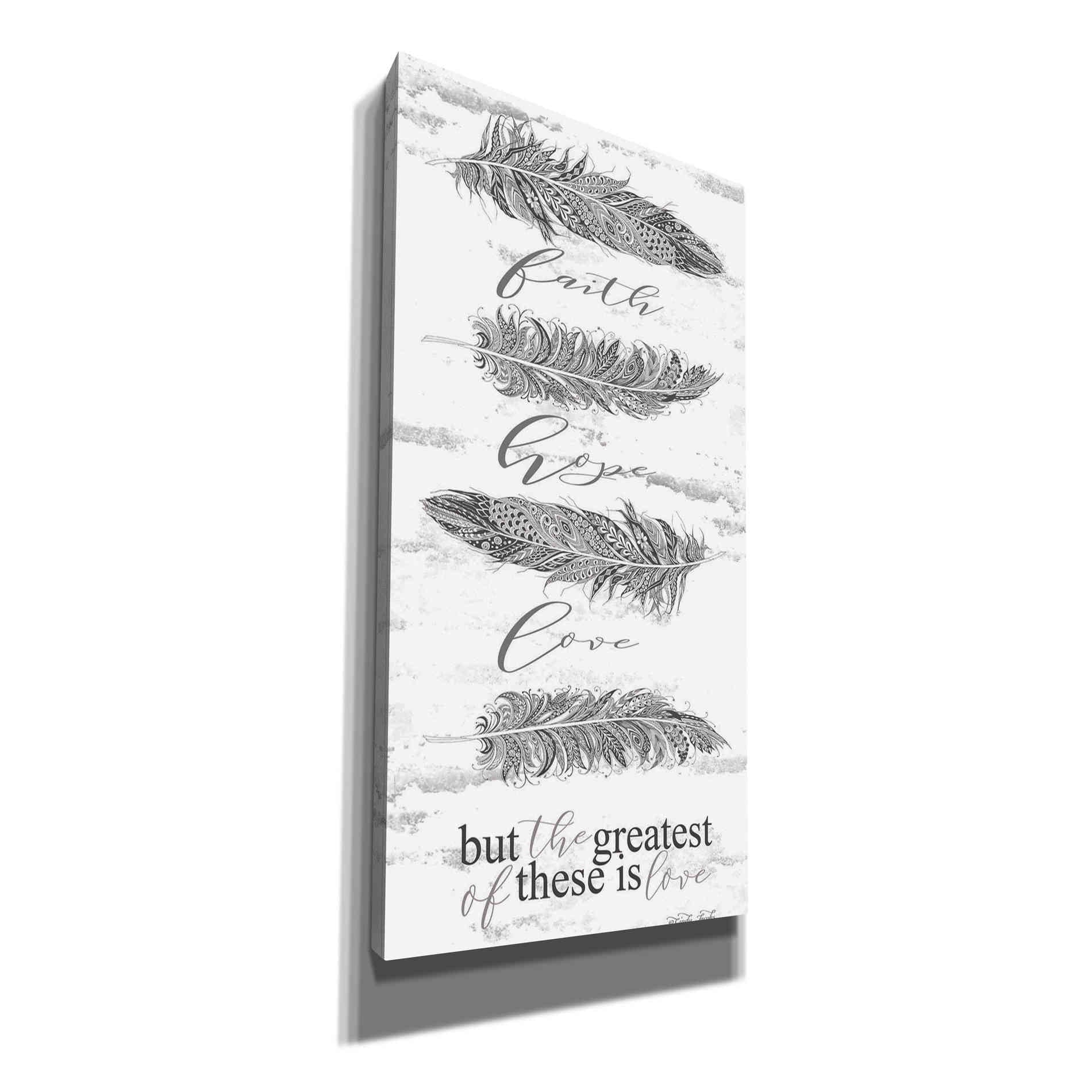 'The Greatest is Love' by Cindy Jacobs, Canvas Wall Art