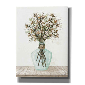 'Cotton Bouquet' by Cindy Jacobs, Canvas Wall Art