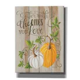 'Gather Pumpkins' by Cindy Jacobs, Canvas Wall Art