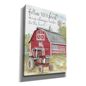 'Follow Your Heart' by Cindy Jacobs, Canvas Wall Art