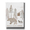 'Black Bear Lodge' by Cindy Jacobs, Canvas Wall Art