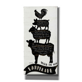 'This is Us Farmlife' by Cindy Jacobs, Canvas Wall Art