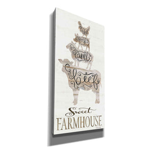 'Sweet Farmhouse' by Cindy Jacobs, Canvas Wall Art
