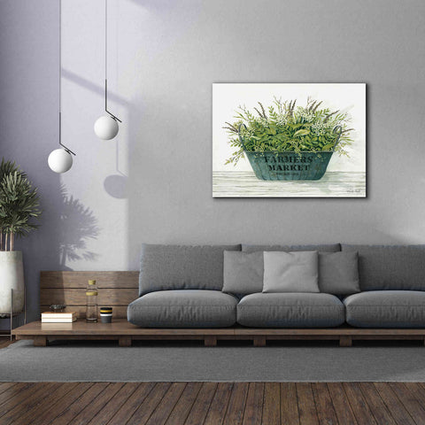 Image of 'Farmer's Market Vintage 1848' by Cindy Jacobs, Canvas Wall Art,54 x 40