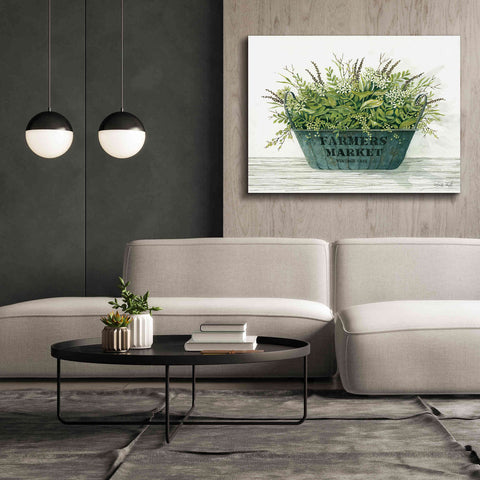 Image of 'Farmer's Market Vintage 1848' by Cindy Jacobs, Canvas Wall Art,54 x 40