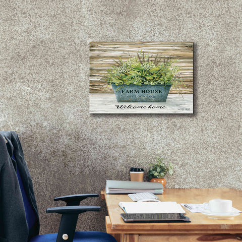 Image of 'Welcome Home' by Cindy Jacobs, Canvas Wall Art,26 x 18