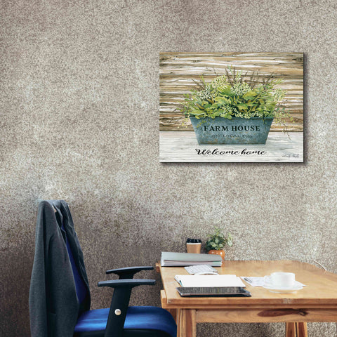 Image of 'Welcome Home' by Cindy Jacobs, Canvas Wall Art,34 x 26