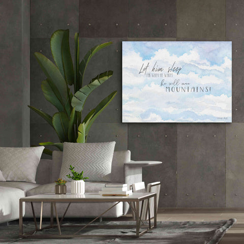 Image of 'Let Him Sleep' by Cindy Jacobs, Canvas Wall Art,54 x 40