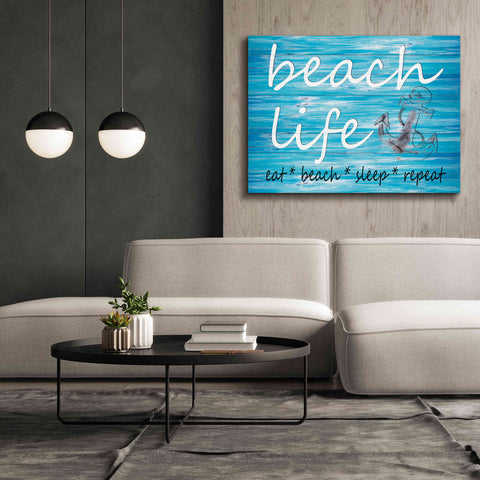 Image of 'Beach Life' by Cindy Jacobs, Canvas Wall Art,54 x 40