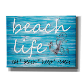 'Beach Life' by Cindy Jacobs, Canvas Wall Art
