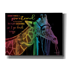 'Sometimes I Pretend' by Cindy Jacobs, Canvas Wall Art