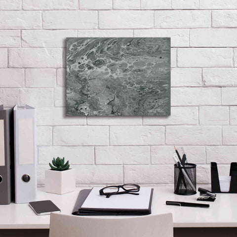 Image of 'Abstract in Gray I' by Cindy Jacobs, Canvas Wall Art,16 x 12