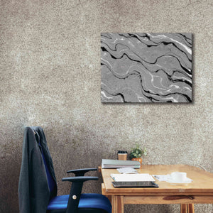 'Abstract in Gray III' by Cindy Jacobs, Canvas Wall Art,34 x 26