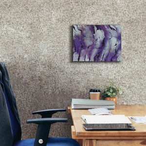 'Abstract in Purple III' by Cindy Jacobs, Canvas Wall Art,16 x 12