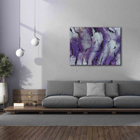 Image of 'Abstract in Purple III' by Cindy Jacobs, Canvas Wall Art,54 x 40